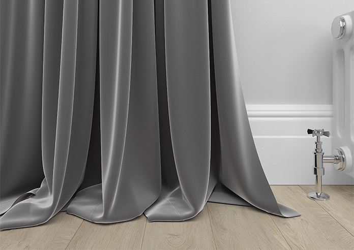 Luxe Velvet, Grey - Made to Measure Curtains - Image 6